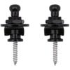 Guitar Straps Lock Pins, Set of 2, Metal Guitar Strap Pins, Detachable Straps, Buckles, Lock Pins...