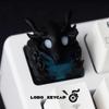 Shadow Legion Translucent Anime Resin Keycaps - Personalized, Cartoon-Inspired Mechanical Keyboard Accessories