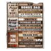 Gift For Dad Blanket Multi-Purpose Printed Blanket Cover Blanket Living Room Decoration Flannel Father'S Day Blanket