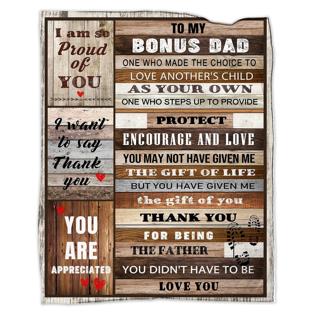 Gift For Dad Blanket Multi-Purpose Printed Blanket Cover Blanket Living Room Decoration Flannel Father'S Day Blanket