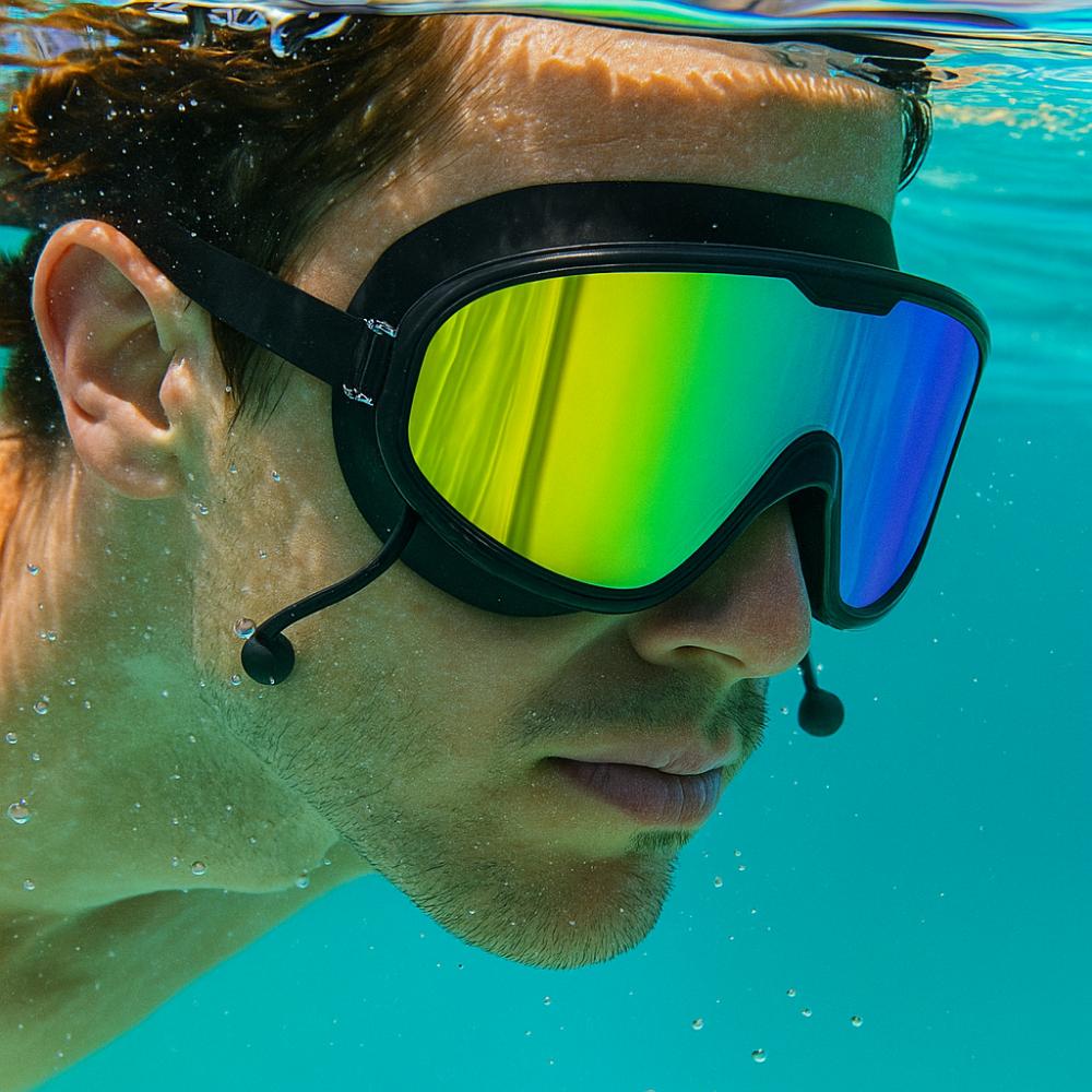 PC Anti-fog Diving Goggles Anti-fog UV Protection Swim Eyewear Swimming Goggles Diving