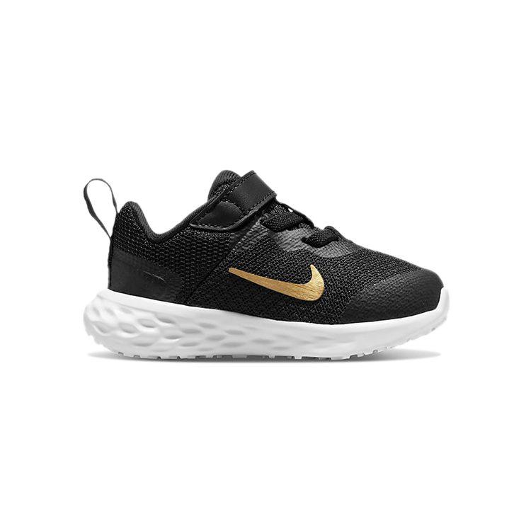 Nike Low top Toddler Shoes Black Gold Infant And Toddler DD1094-002