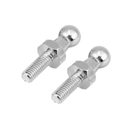 [2pcs] M6 Stud Ball Stud Bolt for Iron Gas Strut Ball End Bonnet
