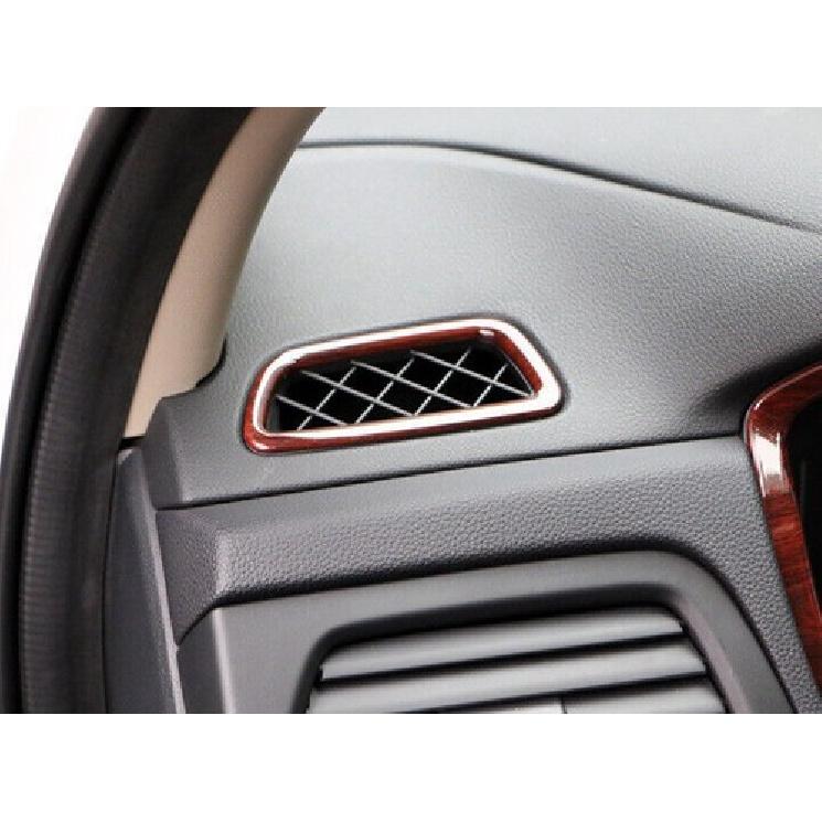 For Honda CRV CR-V 12-2016 Peach Wood Grain Dashboard Upper Air Outlet Vent Trim