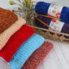 100g/Rulle Sammetgarn Polyesterblandad Bomull Chenillegarn Virkgarn Mjukt Garn Tråd Tjock Halsduk DIY Handstickad