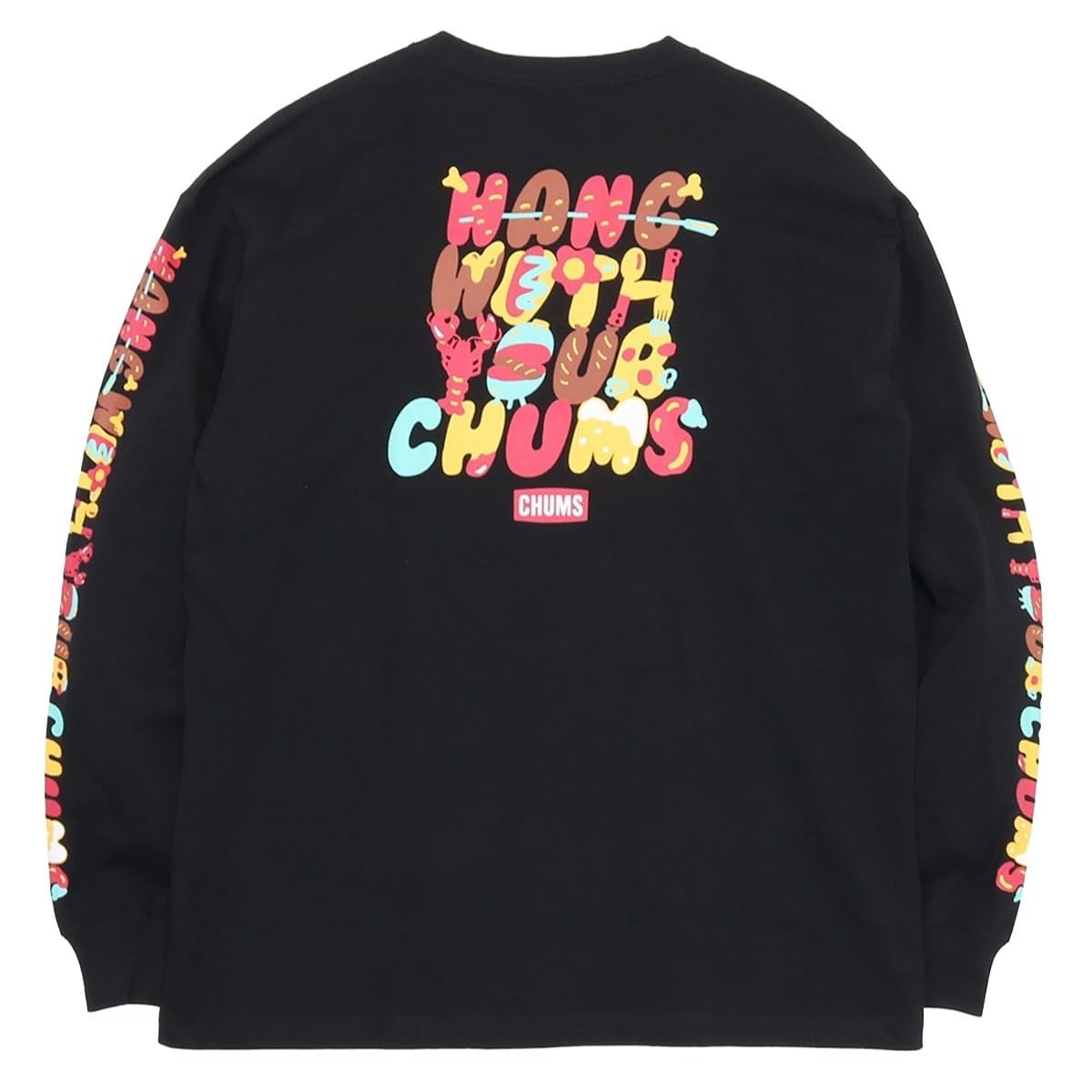 

Футболка Oversized On The Grill Black [Chums] Футболка L/S Мужская чёрный