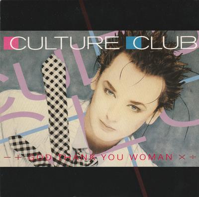 7inch Record CULTURE CLUB  God Thank You Woman VS861 Virgin 1986 UK Dance  Electronica Used