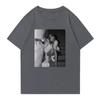 Fashion Kate Moss Vintage Graphic Street Hip Hop Short Sleeve Tshirts Unisex Women 100 Cotton Oversized Summer Tee Shirt Unisex