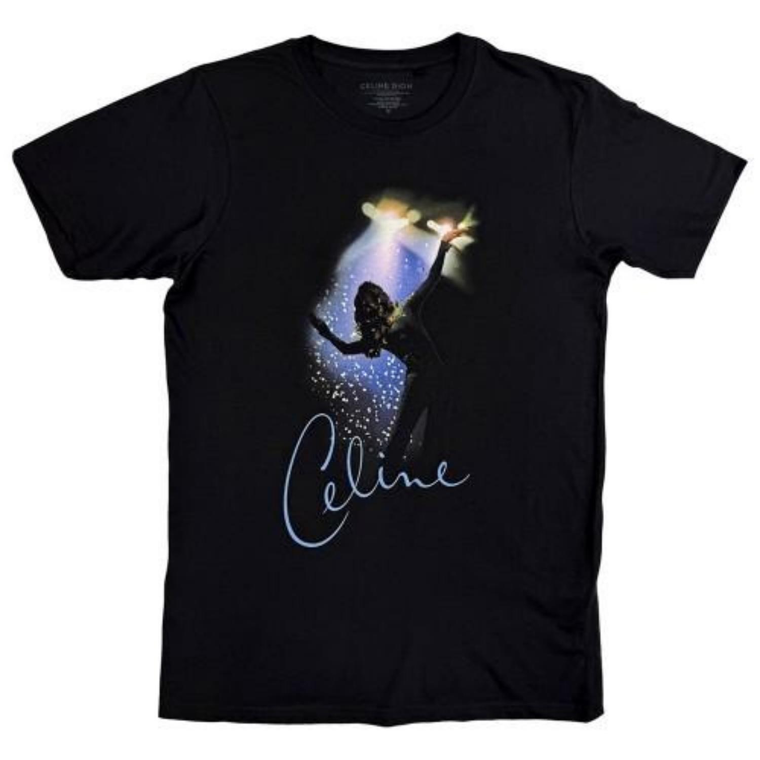 Celine Dion Unisex Adult Spotlight T-Shirt S чёрный