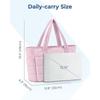 Women's Large Capacity Fashion Tote Handbag - Multi-compartment Shoulder Bag for Travel, Fitness, and Sports