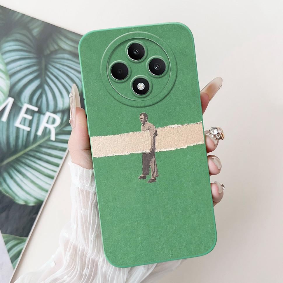 Handyhülle Für OPPO Reno 12 F 5G Hülle Silikon Weiche Abdeckung Floral Bemalt Für OPPO Reno 12 13 F 12F 13F Reno12F Reno13F Hüllen
