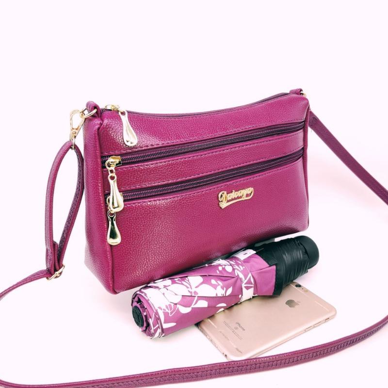 Leather goods middle-aged mother shopping new single shoulder oblique span women's bag