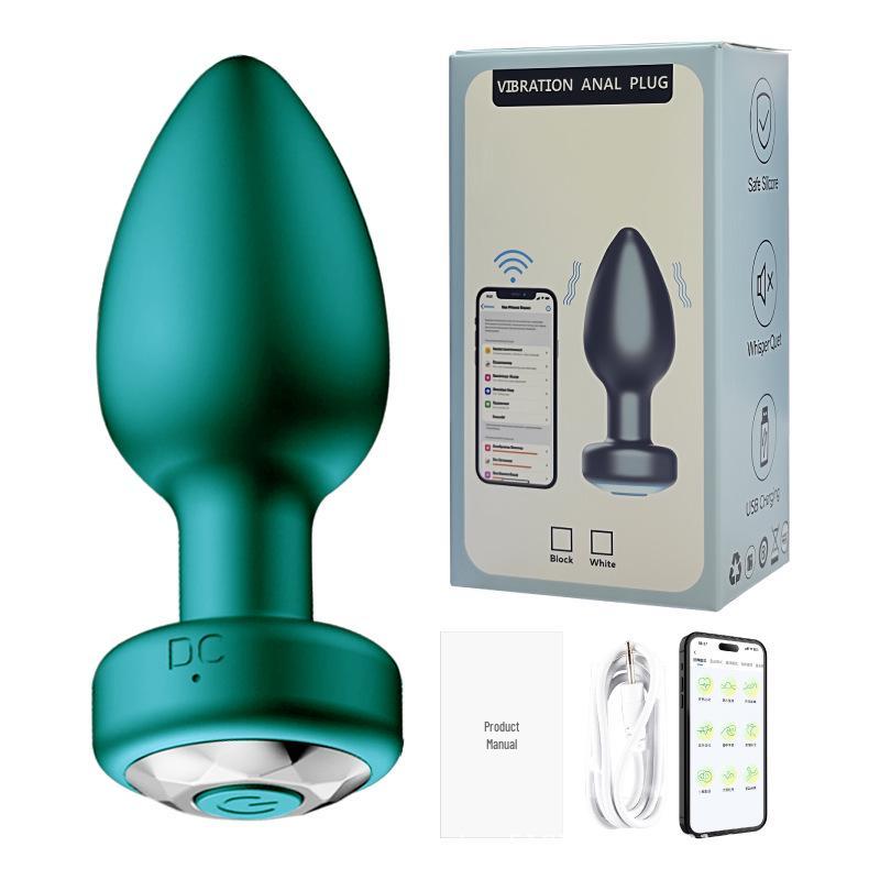 Long-Distance Wireless Remote Control Vibrating Butt Plug Toy