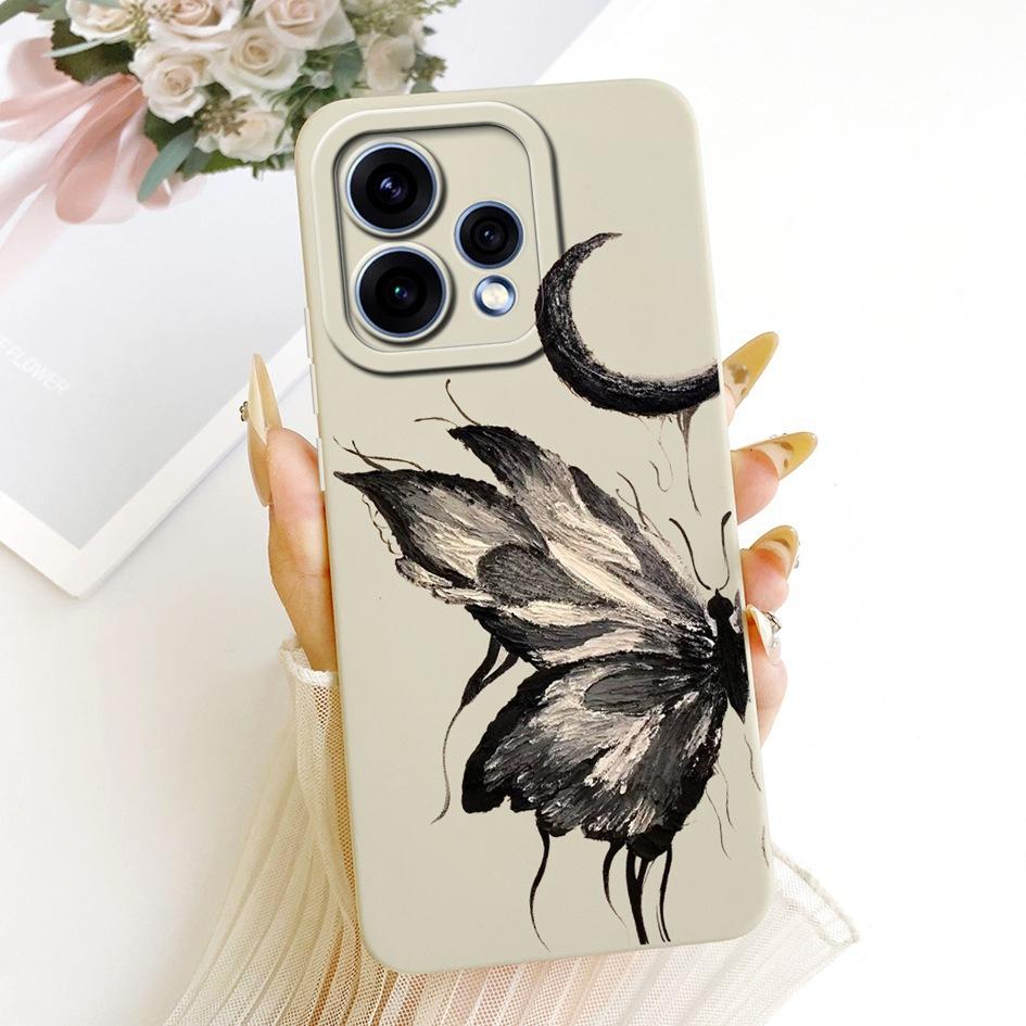 For OPPO Reno 15 5G Case Reno 15 Pro Cover CPH2813 CPH2825 New Stylish Flower Soft Silicone Phone Case For OPPO Reno15 15c Shell