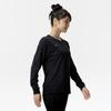 Mizuno NaviDry Long Sleeve Training UPF15 Sun Size Medium Women's T-Shirt, Sweat-Wicking, Quick-Drying, Protection, 32MAC395, Black/Magenta,
