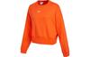 Sweatshirts Women's Orange Crew Neck Moderate Regular DJ7666-869