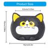 Black Cats Design Resin Flower Pot With Drainage Hole For Succulents Indoor Plant Small Planter Home Garden Decoration