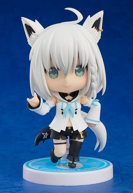 Nendoroid Hololive Production Shirakami Fubuki Pohyblivá figurka z plastu v měřítku, malovaná