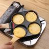 Medical Stone Four-hole Omelette Pot Non-stick Flats-bottomed Egg Dumpling Pot Breakfast Egg Burger Frying Pan Egg Pan