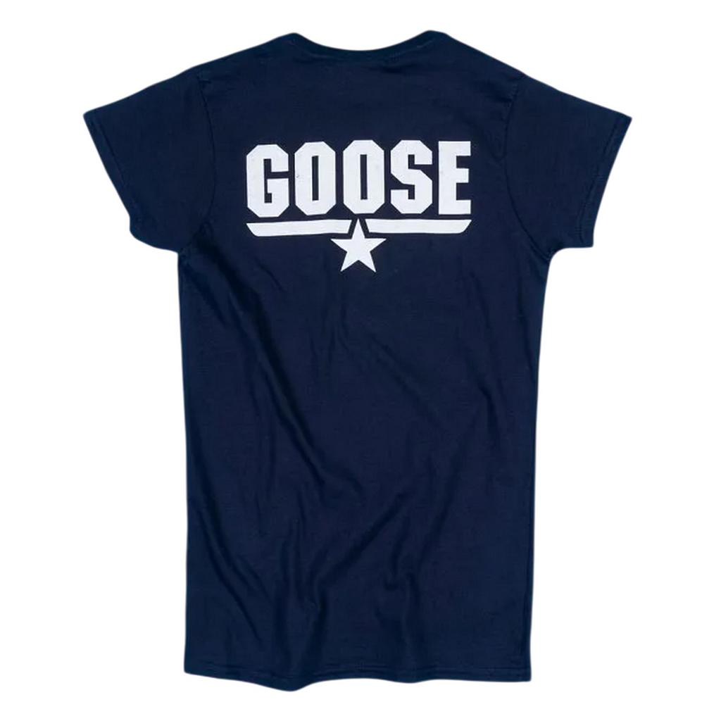 Top Gun Womens/Ladies Goose Back Print Fitted T-Shirt