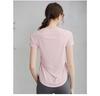Women's Quick-Dry Short Sleeve Yoga Top - Loose Fit, Nylon, Summer Sportswear