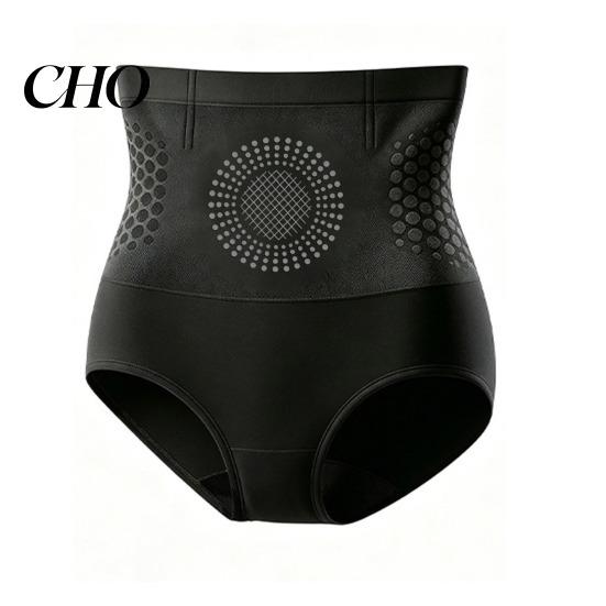 Moisture-wicking Women Briefs High Waisted Tummy Control Panties Honeycomb Design Thermal Wicking Breathable Butt Lifting Seamless Shapewear Underwear S чёрный