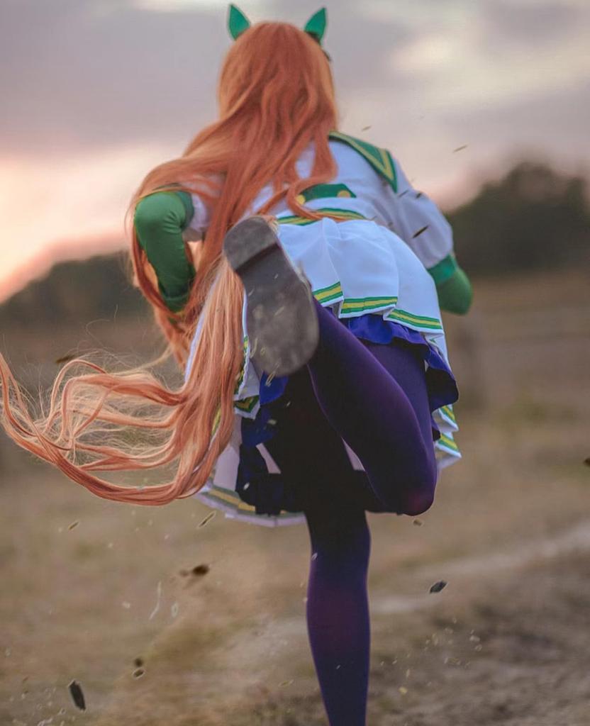 Silence Suzuka Cosplay Wettbewerb Uma Musume Pretty Derby Silence Suzuka Foto Rennveranstaltung Kostüm [NOKIJP] Kostüm, Outfit, Cosplay, Stil,