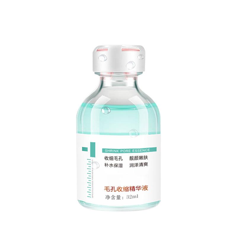 

Сыворотка для сужения пор для жирной кожи Глубокое увлажнение Удаление черных точек Лечение акне Быстро впитывающаяся эссенция 32ml