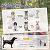 2-In-1 Dog Bike Trailer Pet Stroller with Universal Wheel Reflector Flag Red