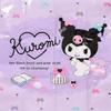 Sanrio Leisure Sheet Kuromi PP Single Size Storage Bag Name Space Excursions Picnics 604275