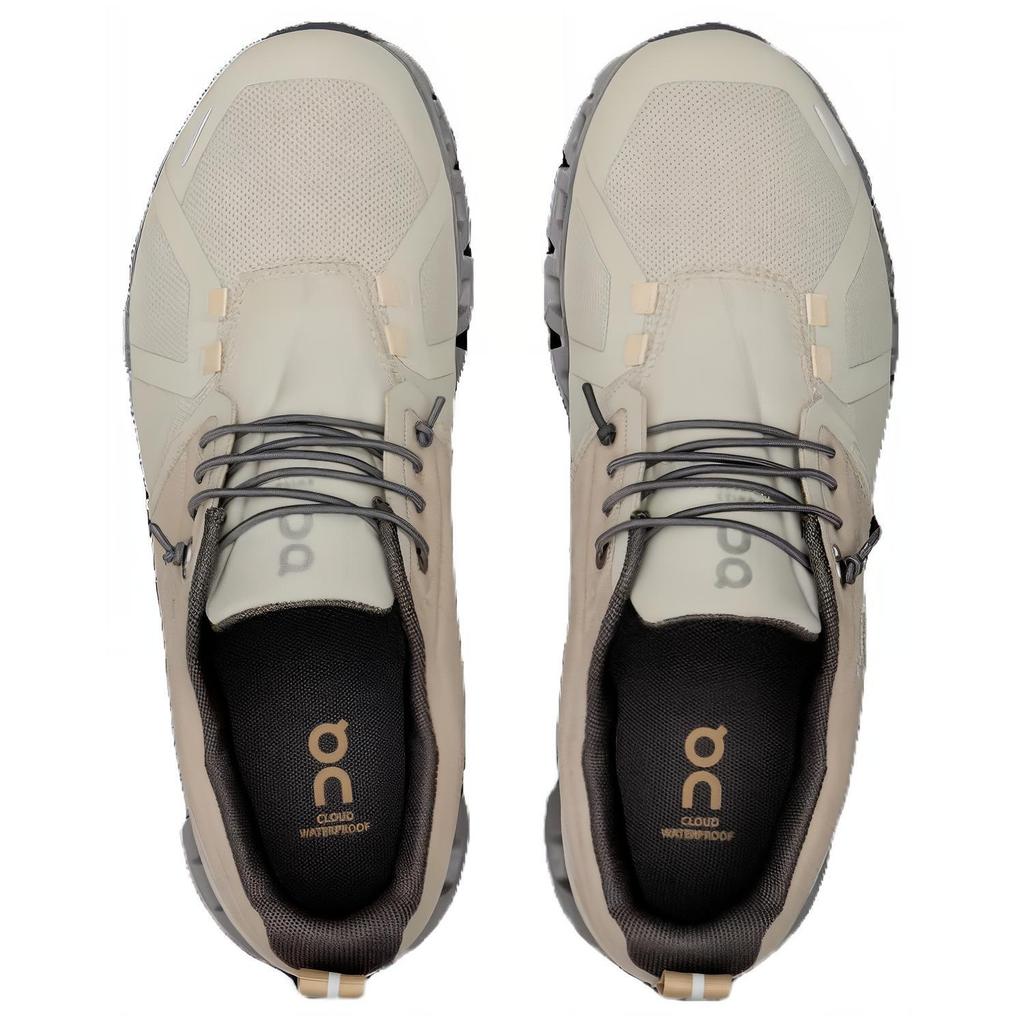 On Cloud 5 Comfortable N-Slip Low-Top Lifestyle Shoes Women Sneakers Gray Green 59.97988