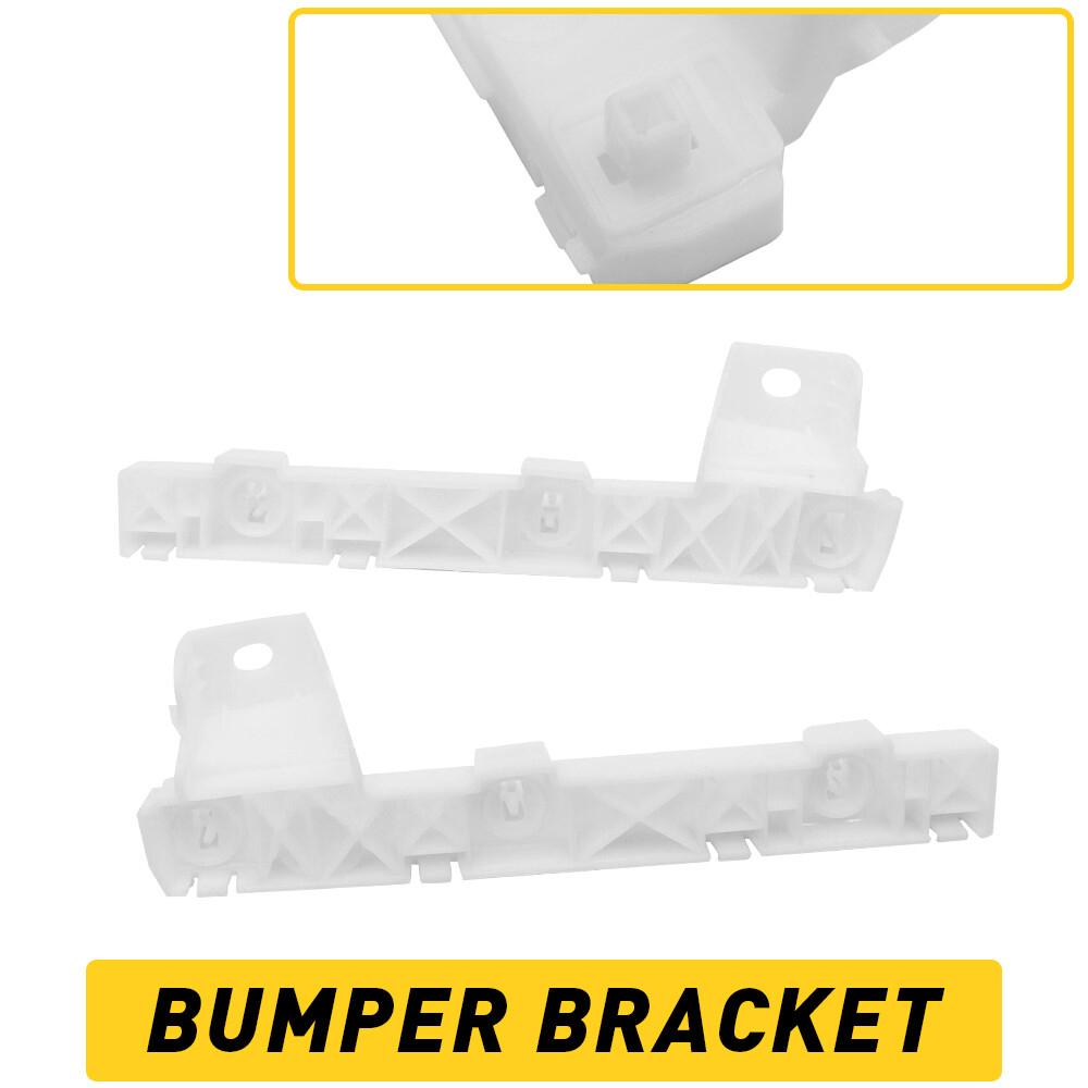 2PCS Left & Right Front Bumper Support Brackets For 2008-2017 Lancer Except Evo