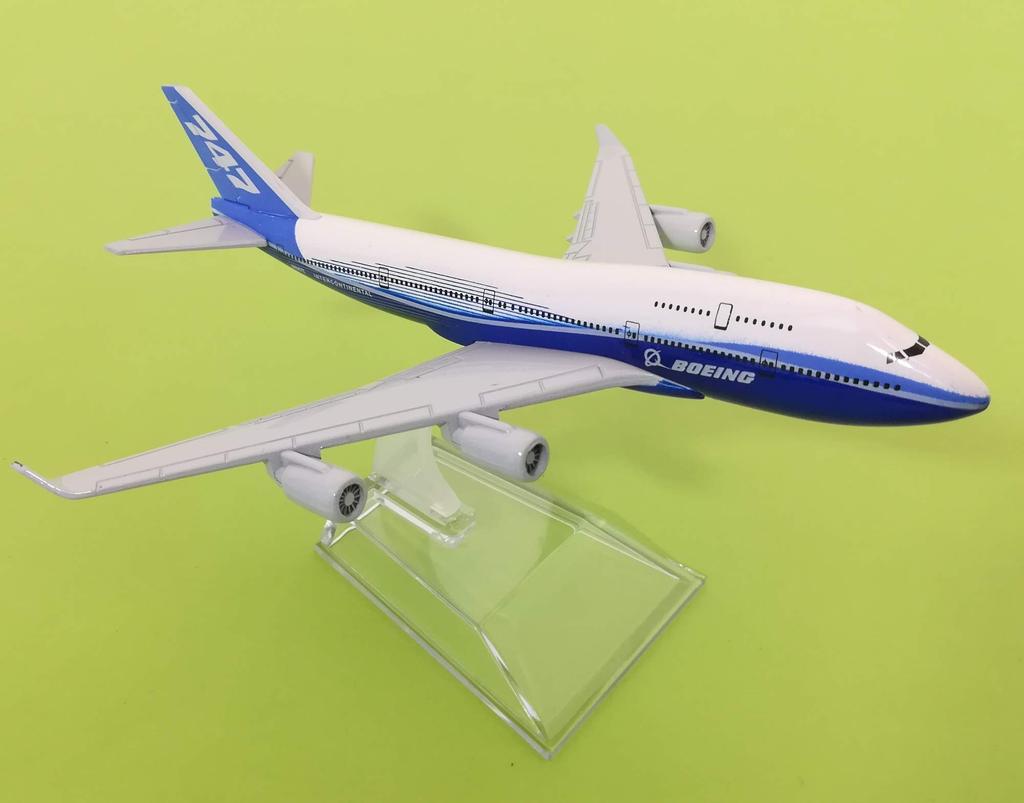 Kiumi Boeing Prototype 747 B747 Boeing Approx. 1/400 Scale Model Japan Airlines All Nippon Airways Airbus M06