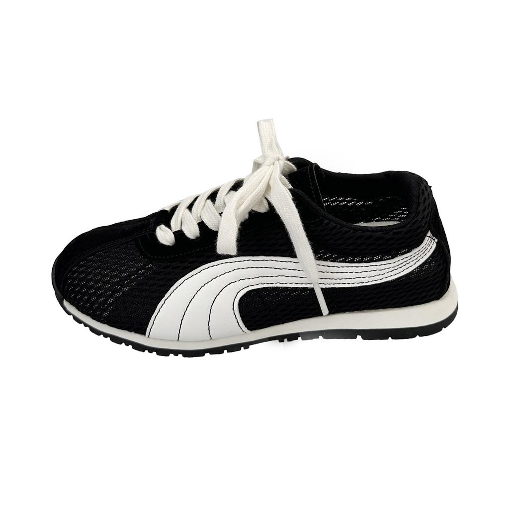 Super Fire Red Forrest Gump Training Shoes Women's 2025 New Summer Thin Mesh Sports Casual Shoes Flat Baseplate Shoes