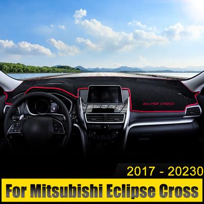 For Mitsubishi Eclipse Cross 2017 2018 2019 2020 2021 2022 2023 Car Dashboard Cover Avoid Light Pad Anti-UV Carpets Non-Slip Mat