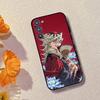 Hot Anime Demon Slayer Hard Phone Case For Samsung Galaxy A73,A72,A71,A70,A53,A52,A51,Soft Silicone Black Cover
