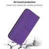 For Samsung Galaxy A17 5G/A17 4G/A26 5G Case Woven Texture PU Leather Wallet Phone Cover with Wrist Strap