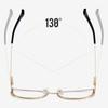 Anti-blue Light Cat Eye Prescription Spectacle Women Myopia Lens Photochromic Eyeglasses Diopter 0 -0.5 -0.75 -1.0 -2.0 To -6.0