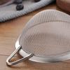 304 Stainless Steel Strainer Colander Ultra-Fine Bean Berry Juice Flour Filter Sieve Frying Oil Filter Spoon Kitchen Utensils