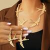 Trend Fashion Swallow Necklace Earrings Jewelry Set Personality Creative Casual Dating Versatile Woman