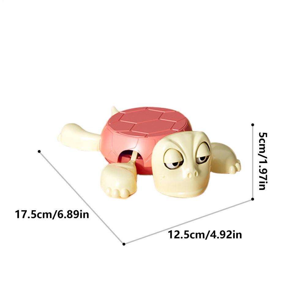 Quirky Turtle Coaster Panicked Turtle Insulated Coaster Ornament Stress relief Funny Bugsy Doll Mug Base Decoration
