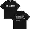 Prayers Up for Charlie Kirk Freedom T Shirt Unisexs Clothing Harajuku Y2k High Street Tshirts Unisex Casual Comfort Oversized Tshirt