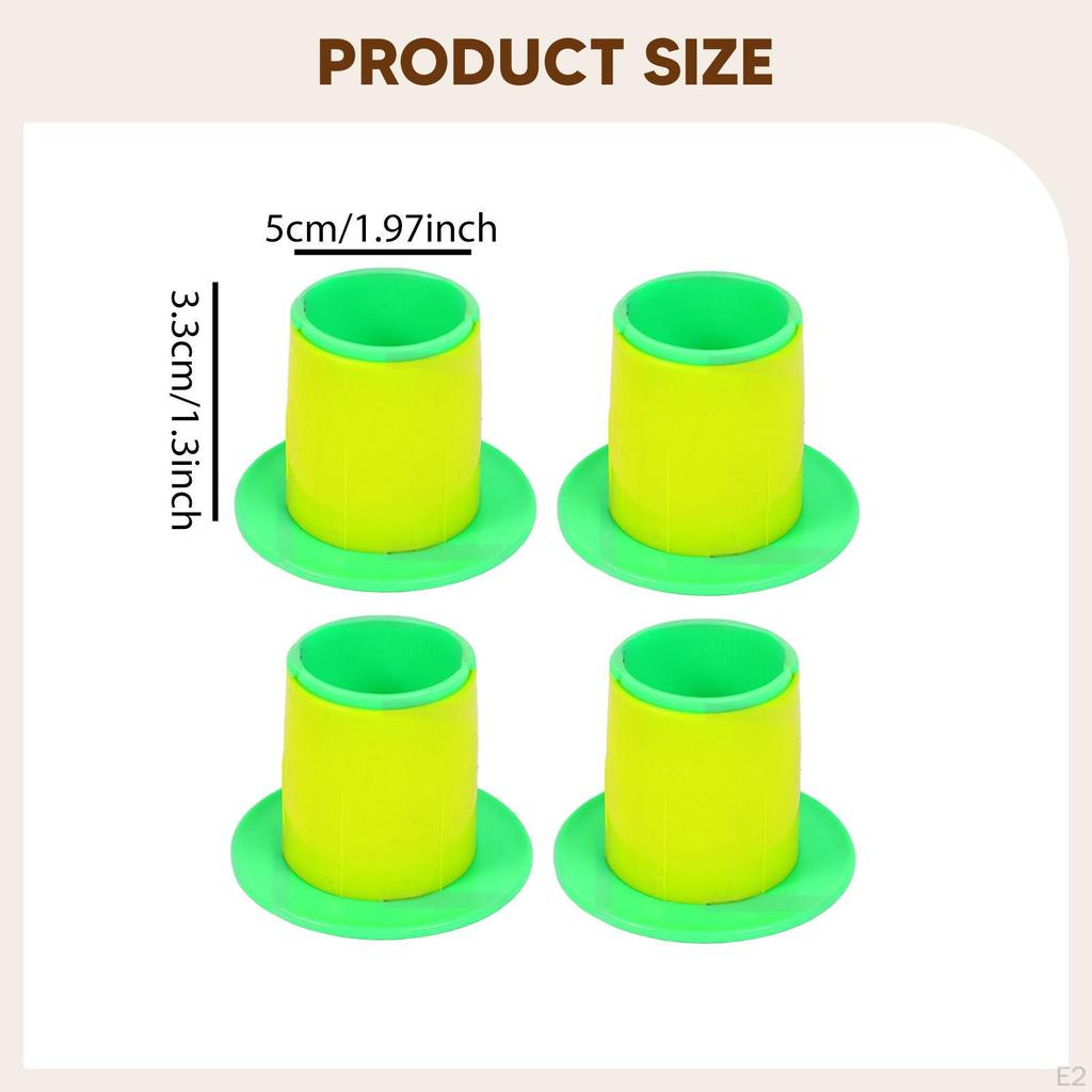 4 Pieces Stretch Film Dispenser Puller Shrink Wrap Machine for Warehouses