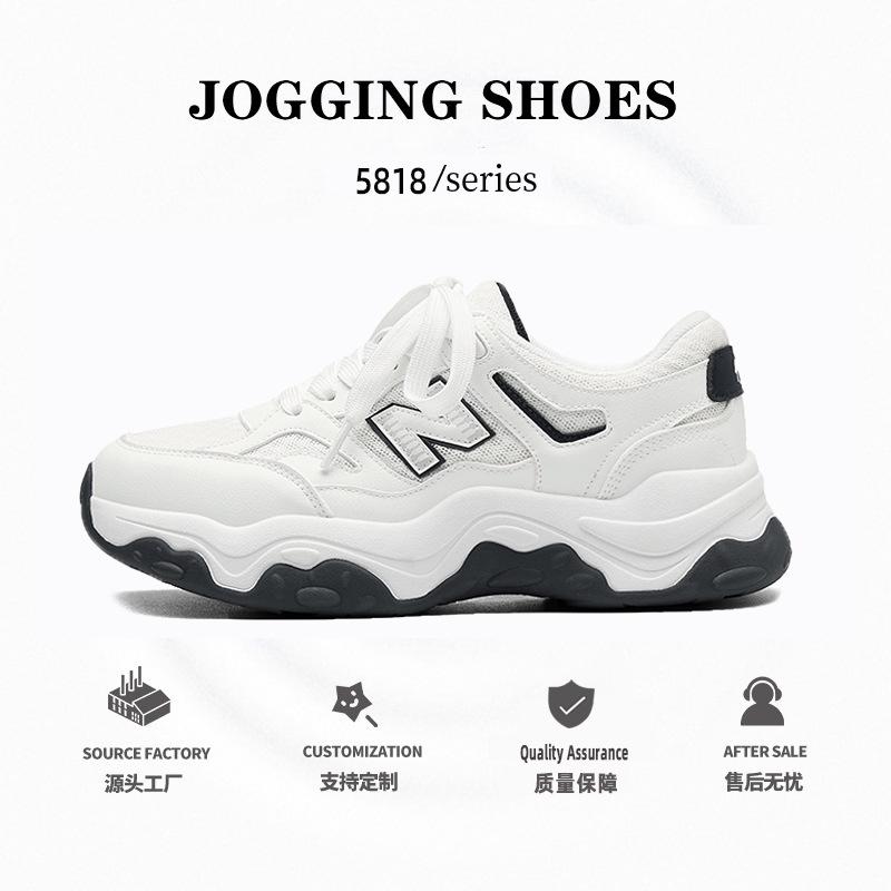 Spring and Autumn Cool Run New Women's Sneakers Casual Versatile Daddy Shoes Mesh Platform Casual Shoes