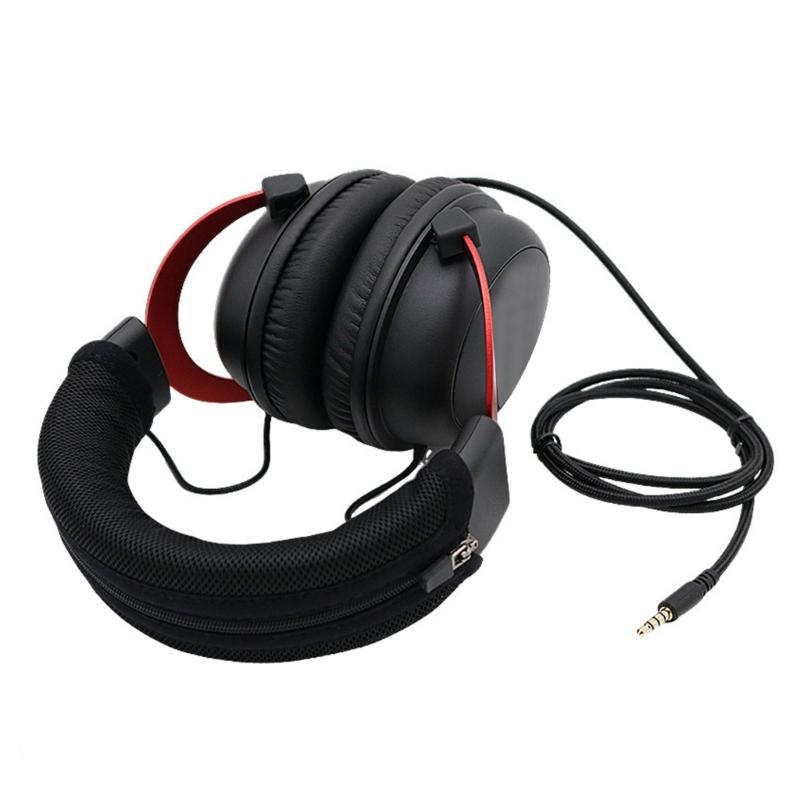 Soft Protective Headsets Headband Cover Ventilated Design Reduces Heat And Sweat Buildups for Cloud 2 Headphones