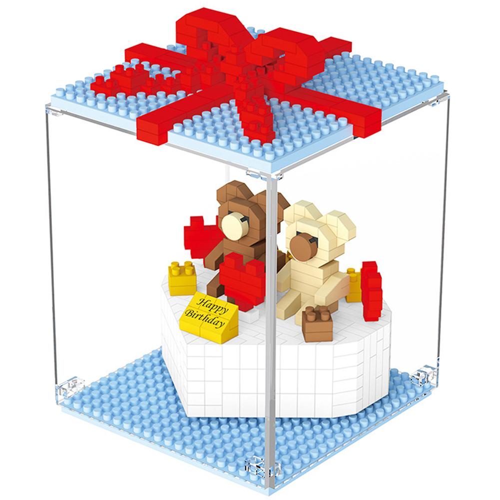 1 Set Of Building Blocks Assembling Cute Micro-particle Building Blocks Toy