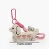 1Pc Sweet Cartoon Animal Dachshund Keychains, Pendants, Dog Accessories, Clothing, Bags, Dolls, Accessories, Small Gifts