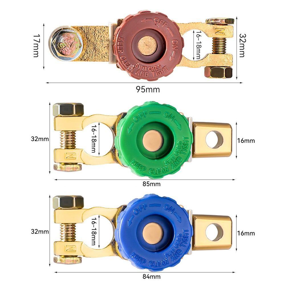 Quick Cut-off Switch Battery Disconnect Isolator Cut Off Switch Protector  Automotive Accessories