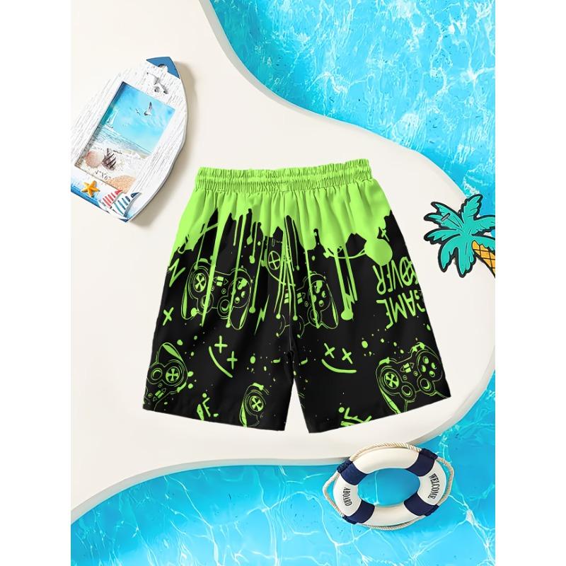 

Ice Cream Print Board Shorts - Soft stretch fabric, machine washable, ideal for outdoor sports, casual wear and summer activities 5XL