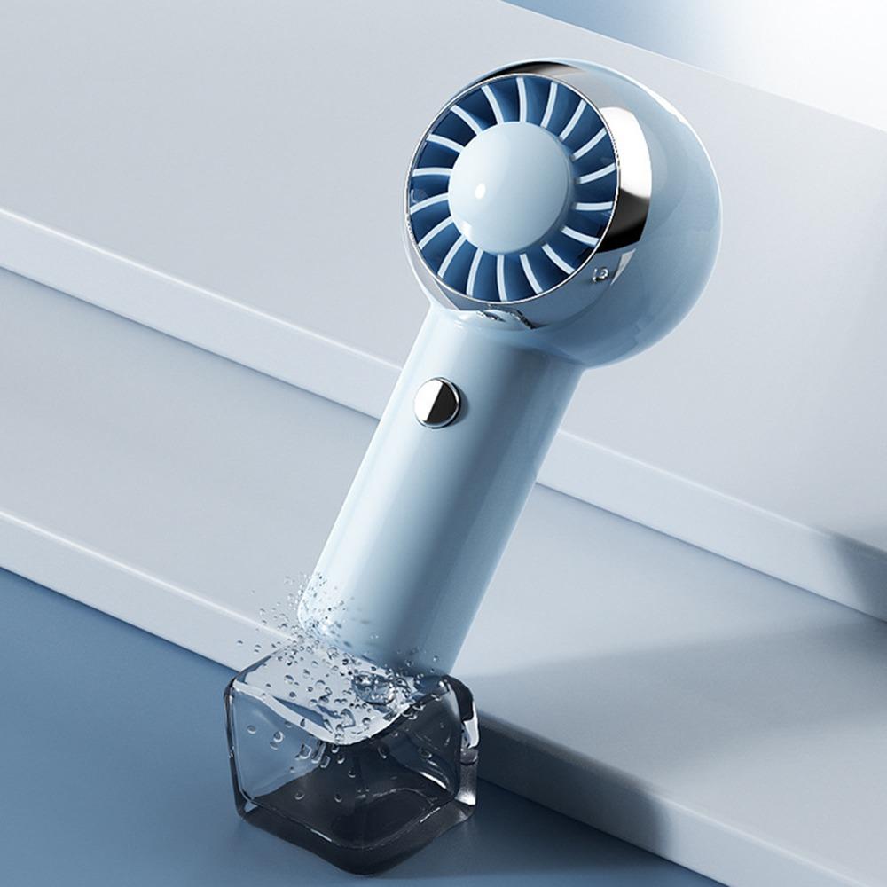 

Портативный ручной вентилятор с USB-подзарядкой, 2 регулируемые скорости, персональный охлаждающий вентилятор, офис